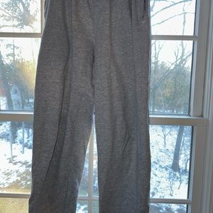 Gray size medium sweat pants